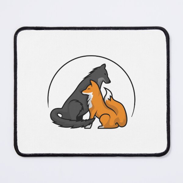 Item preview, Fox & Wolf in Love designed and sold by Teenker.