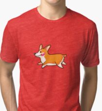 Corgi Tri-blend T-Shirt