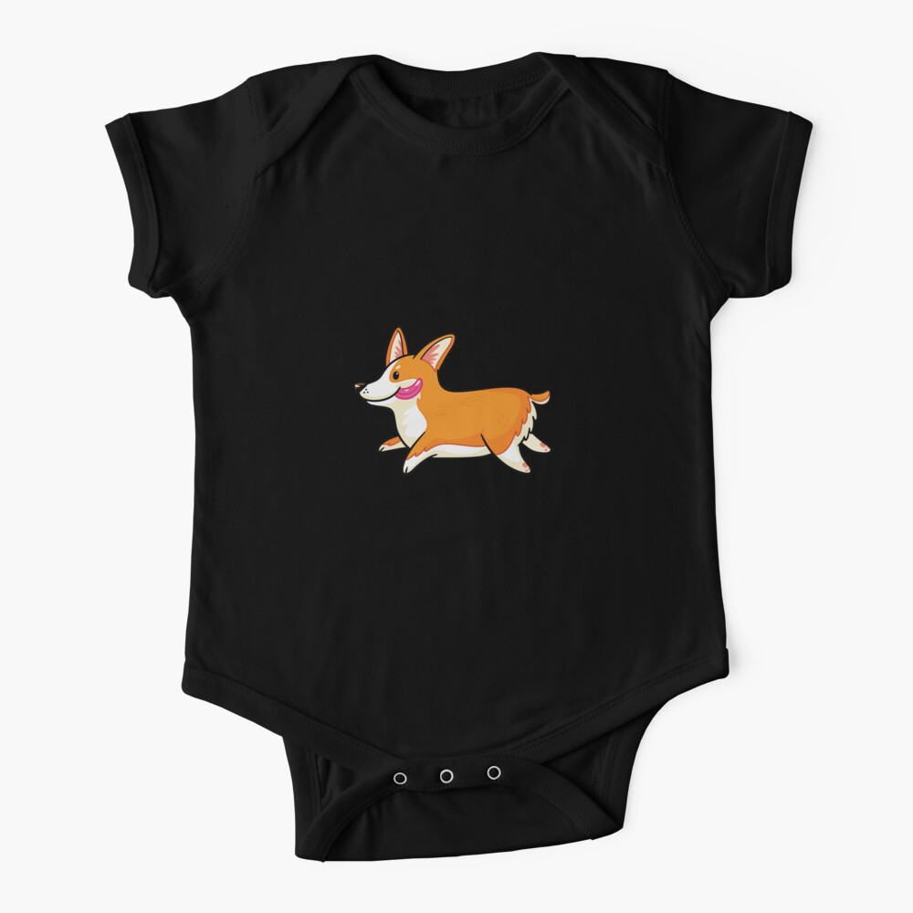 Corgi Babystrampler