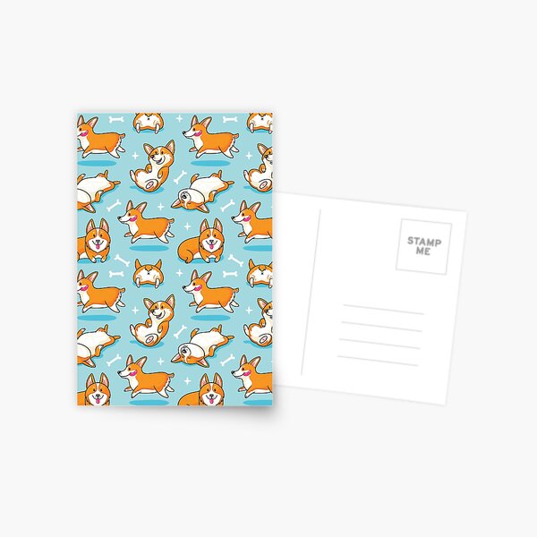 Corgi Postcard