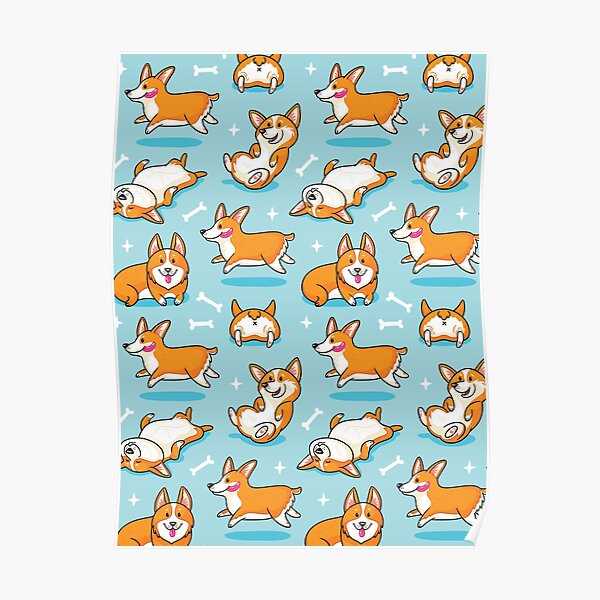 Corgi Poster