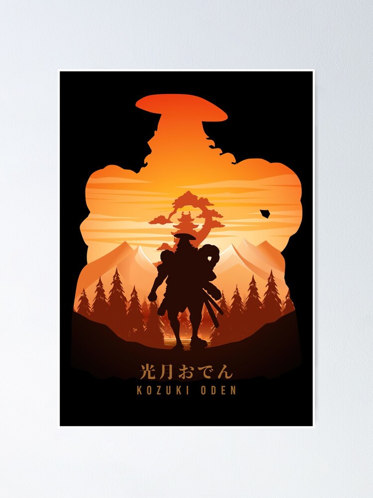 "Kozuki Oden One Piece" Poster for Sale by JasonButki | Redbubble