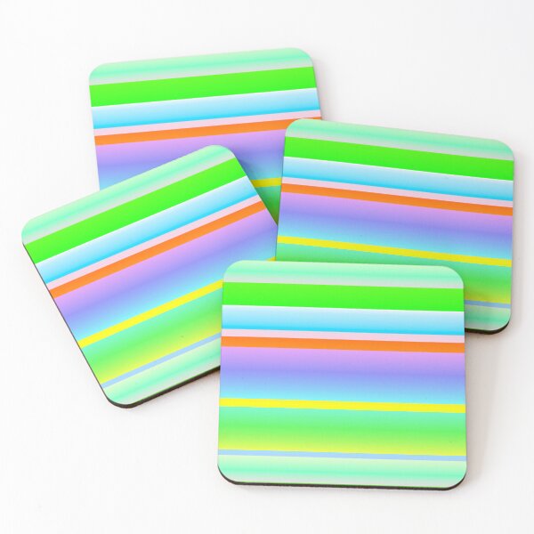 Item preview, Spring color palette | multicolor stripes designed and sold by lausn.