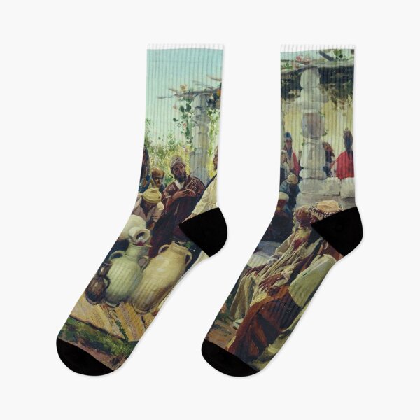 Item preview, Jesus Christ turning water into wine designed and sold by Vintage Designs +.
