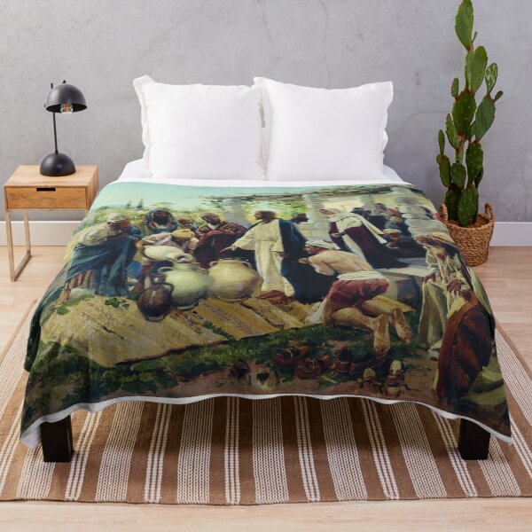 Item preview, Jesus Christ turning water into wine designed and sold by Vintage Designs +.