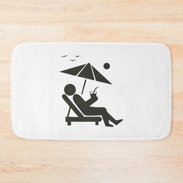 Item preview, Stick figure pensioner, vacation designed and sold by DerSenat.