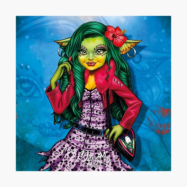 Monster High store Skullector Greta Gremlin