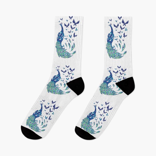 Item preview, peacock bird, butterflies designed and sold by DerSenat.