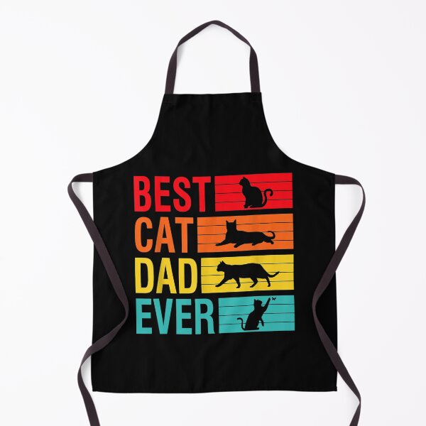 Item preview, Mens Vintage Best Cat Dad Ever Retro Father's Day Gift Cat Lover designed and sold by GodivaShop.