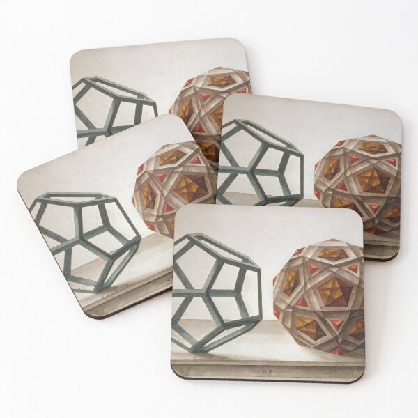 Item preview, Illustration from Polyhedra and other solid-geometric figures The Geometric Landscapes of Lorenz Stoer designed and sold by TeeARTHY.