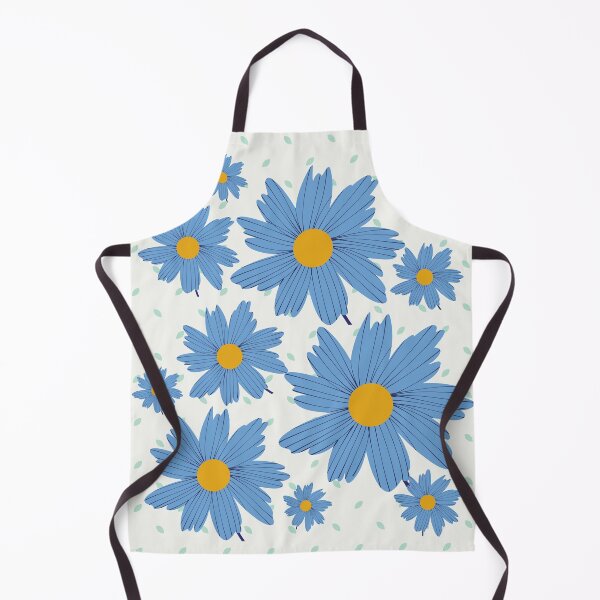 Item preview, Baby blue daisy flowers  designed and sold by SkyisBright.