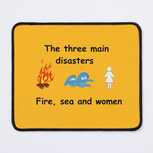 Item preview, Fire, woman and sea designed and sold by Mariia Berezhna.