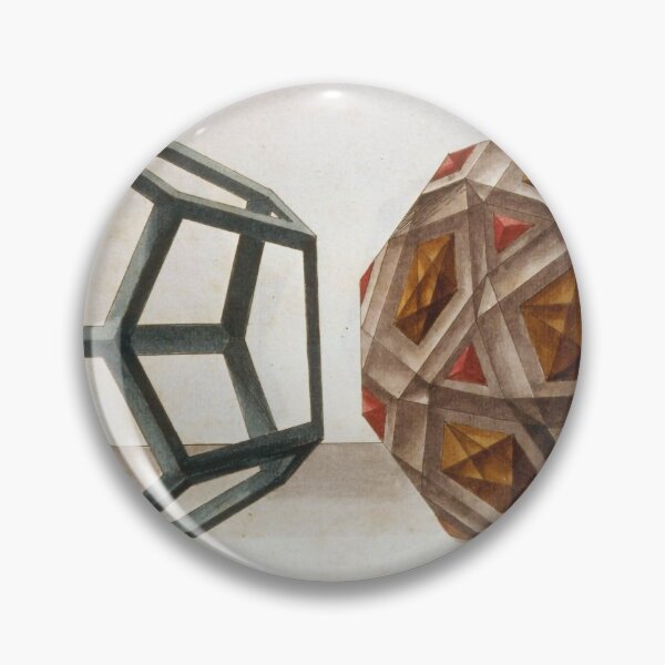 Item preview, Illustration from Polyhedra and other solid-geometric figures The Geometric Landscapes of Lorenz Stoer designed and sold by TeeARTHY.