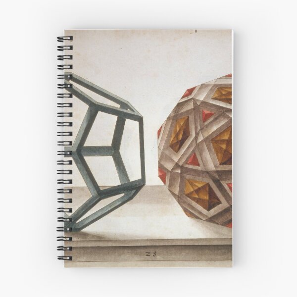 Item preview, Illustration from Polyhedra and other solid-geometric figures The Geometric Landscapes of Lorenz Stoer designed and sold by TeeARTHY.