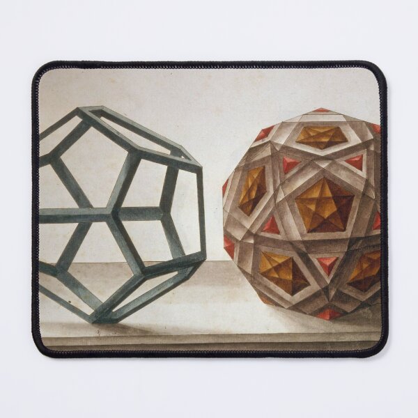 Item preview, Illustration from Polyhedra and other solid-geometric figures The Geometric Landscapes of Lorenz Stoer designed and sold by TeeARTHY.