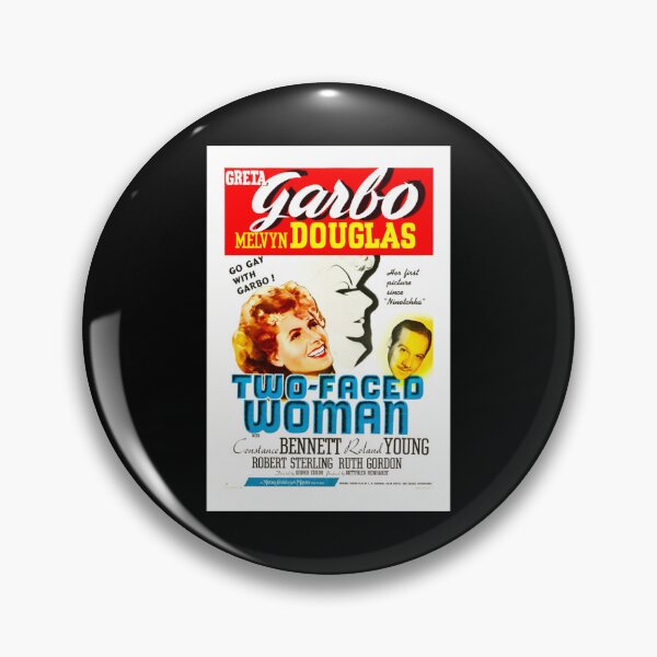 Item preview, Two-Faced Woman 1941 Movie Poster Sticker designed and sold by donnielnah.