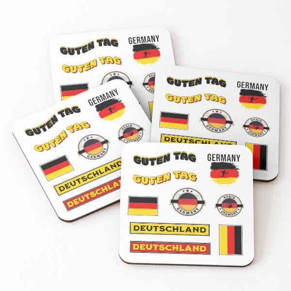 Item preview, Germany Flag Guten tag Deutchland Pack designed and sold by JooArtPrints  ★★★★★.