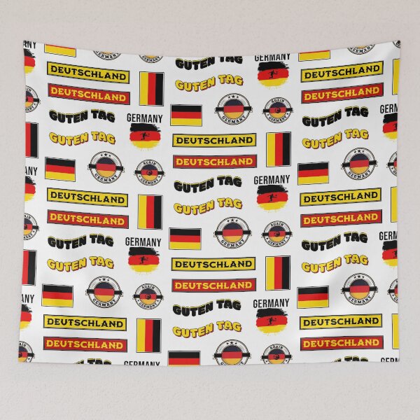 Item preview, Germany Flag Guten tag Deutchland Pack designed and sold by JooArtPrints  ★★★★★.