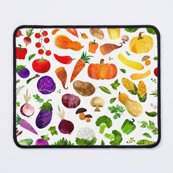 Item preview, Watercolor Rainbow Veggies designed and sold by SamAnnDesigns.