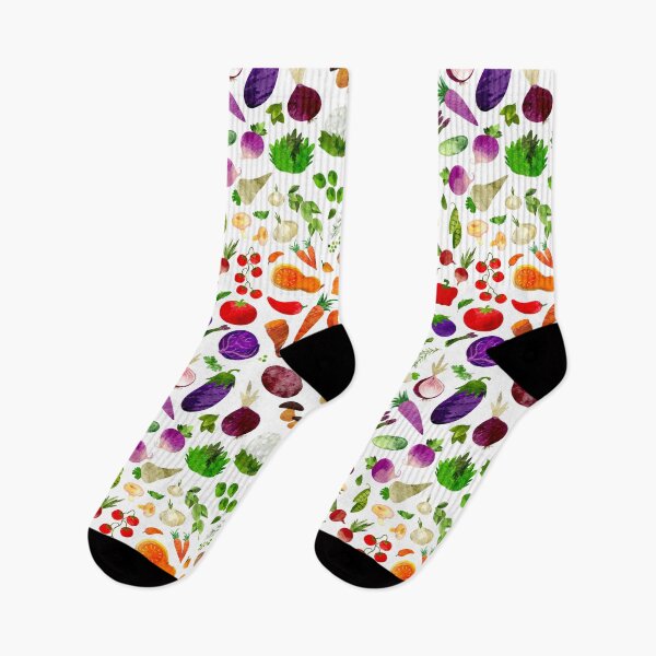 Item preview, Watercolor Rainbow Veggies designed and sold by SamAnnDesigns.