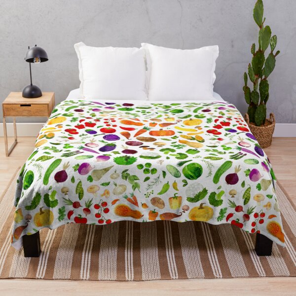Item preview, Watercolor Rainbow Veggies designed and sold by SamAnnDesigns.