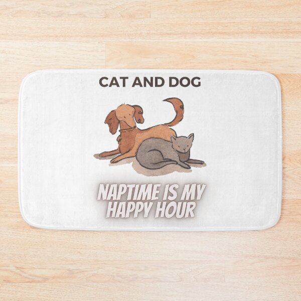 Item preview, Cat and Dog naptime amazing is my happy hour designed and sold by klimov0101.