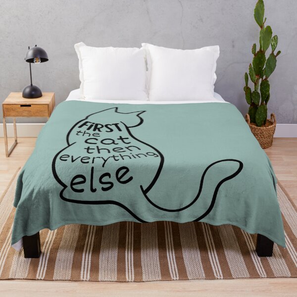 Item preview, First The Cat, then Everything Else designed and sold by LamaraK.