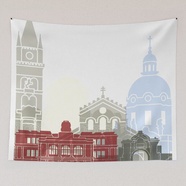Item preview, Messina skyline poster designed and sold by paulrommer.