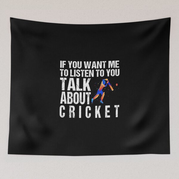 Item preview, If You Want Me To Listen To You Talk About Cricket Funny Cricket Lovers Gift Classic T-Shir designed and sold by verarheaf9.