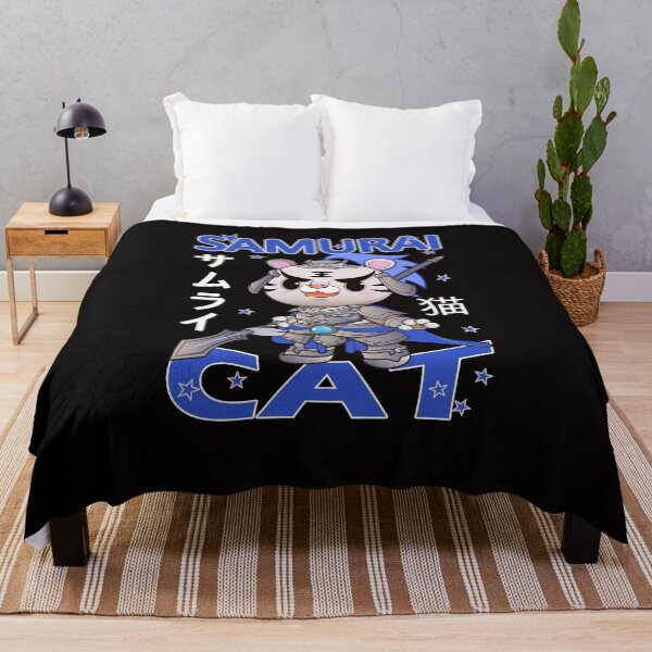 Item preview, Samurai cat japanese samurai cat designed and sold by Tschousef.