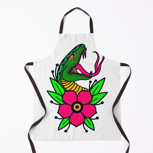 Item preview, snake tattoo designed and sold by Delom.