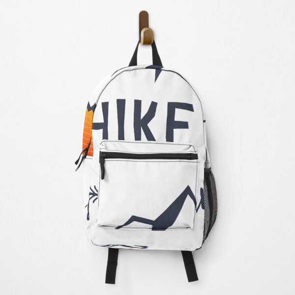 Item preview, Hike More Worry Less Sunset Mountain Hiking Saying designed and sold by BennetJaco.