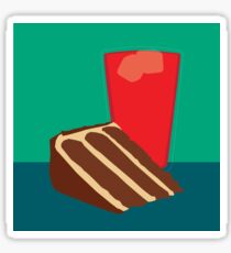 Peanut Butter Chocolate Cake with Kool-Aid (ver. 2) Sticker