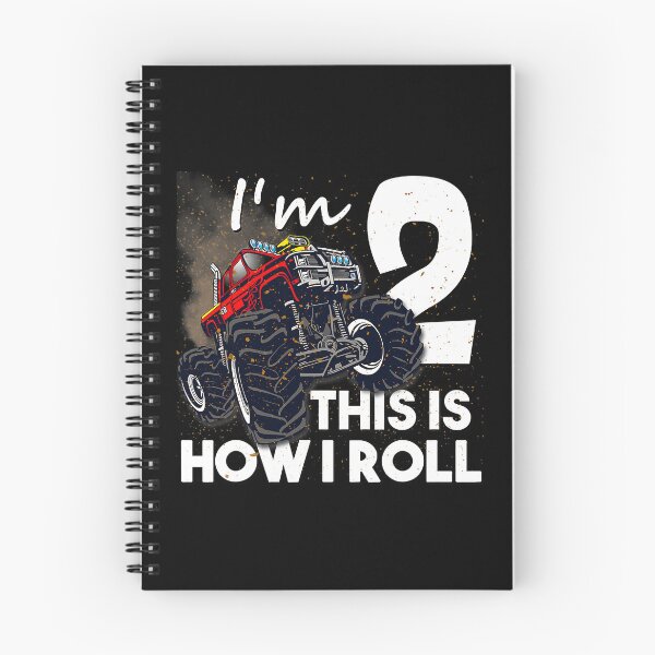 Item preview, I'm 2 This Is How I Roll 2nd Birthday Monster Truck 2 Years Old Gift designed and sold by MalloWilli.