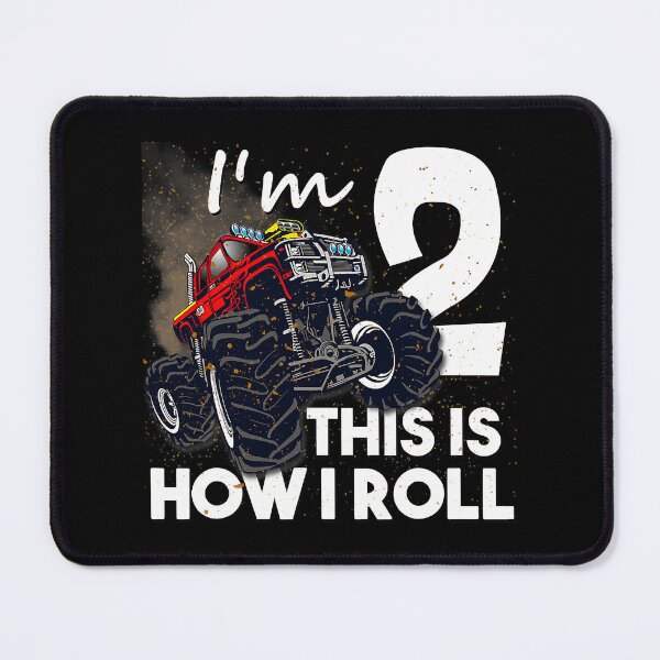 Item preview, I'm 2 This Is How I Roll 2nd Birthday Monster Truck 2 Years Old Gift designed and sold by MalloWilli.