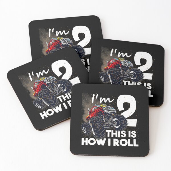 Item preview, I'm 2 This Is How I Roll 2nd Birthday Monster Truck 2 Years Old Gift designed and sold by MalloWilli.