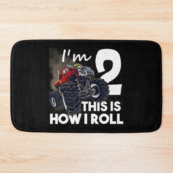 Item preview, I'm 2 This Is How I Roll 2nd Birthday Monster Truck 2 Years Old Gift designed and sold by MalloWilli.