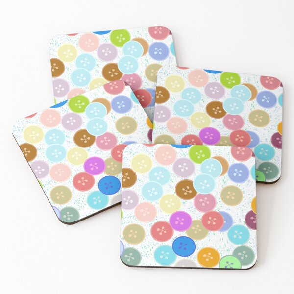 Item preview, Candy-colored Buttons designed and sold by Helen Knecht.