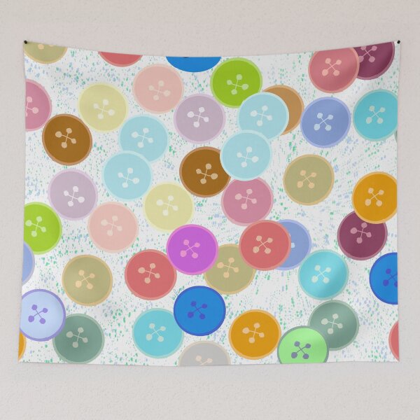 Item preview, Candy-colored Buttons designed and sold by Helen Knecht.
