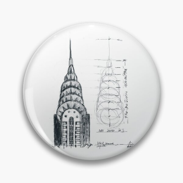 Item preview, Cómo dibujar el edificio Chrysler designed and sold by DrawingTheCity.