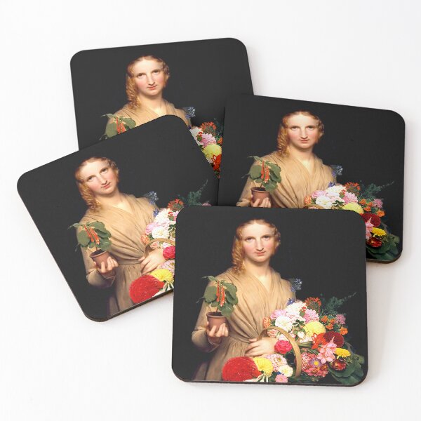 Item preview, The Flower Girl Stickers designed and sold by Nils Petter Stein.