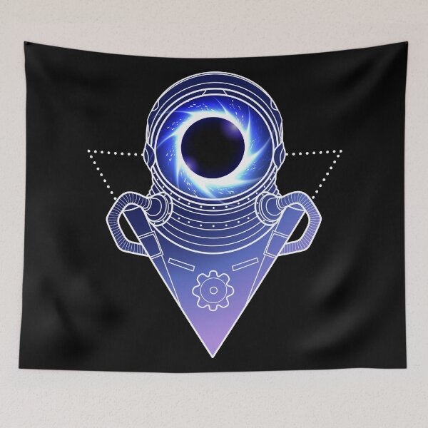 Item preview, Graphic austronaut in triangle designed and sold by Ekaterina Glazkova.