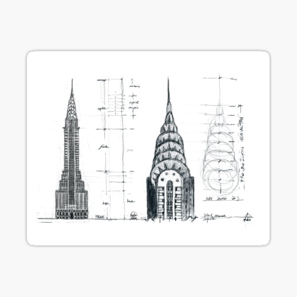 Item preview, How to Draw The Chrysler Building designed and sold by DrawingTheCity.