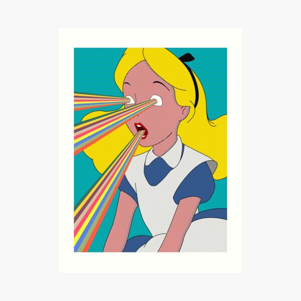 Alice is Dead Art Print