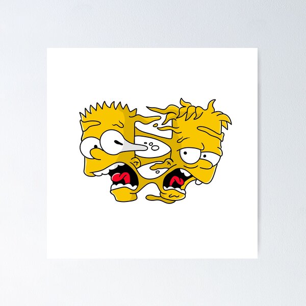 Bart Simpsons S.A.D. Poster by tugfnaam