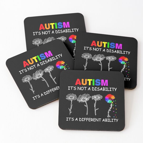 Item preview, Autism It's Not A Disability It's A Different Ability Flower Puzzle Autism Gifts designed and sold by HaaChris-Artis.