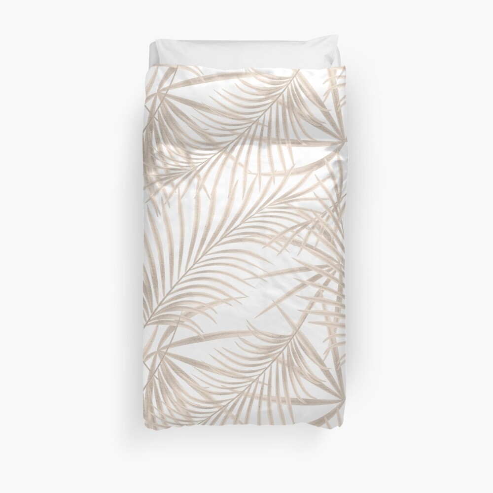 Palm leaves 5 Duvet Cover