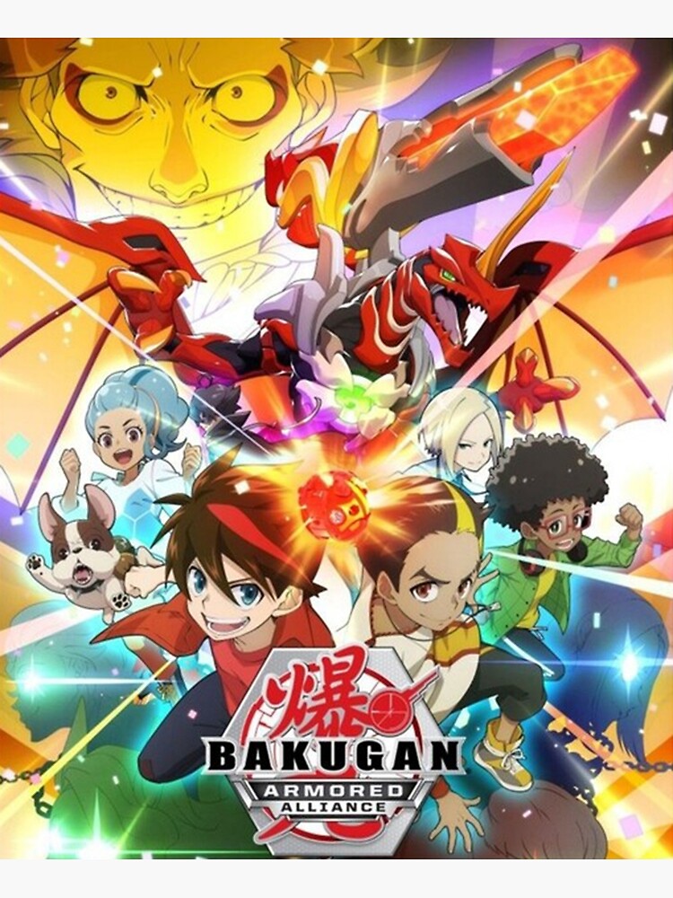 Anime Bakugan poster Poster for Sale by jollydawn