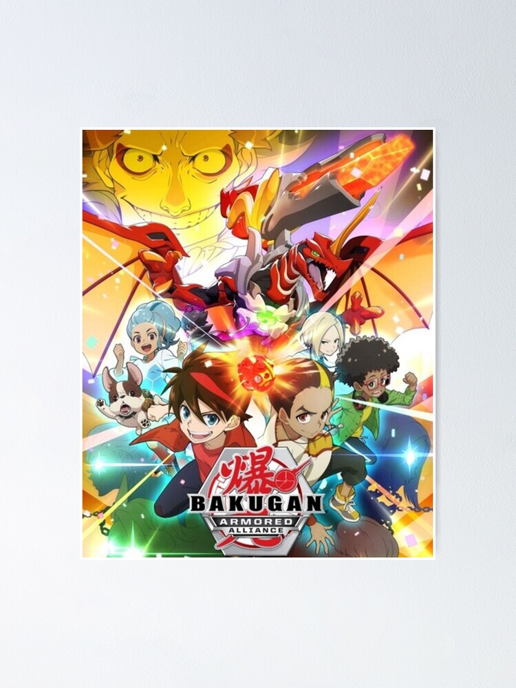 Anime Bakugan poster Poster for Sale by jollydawn