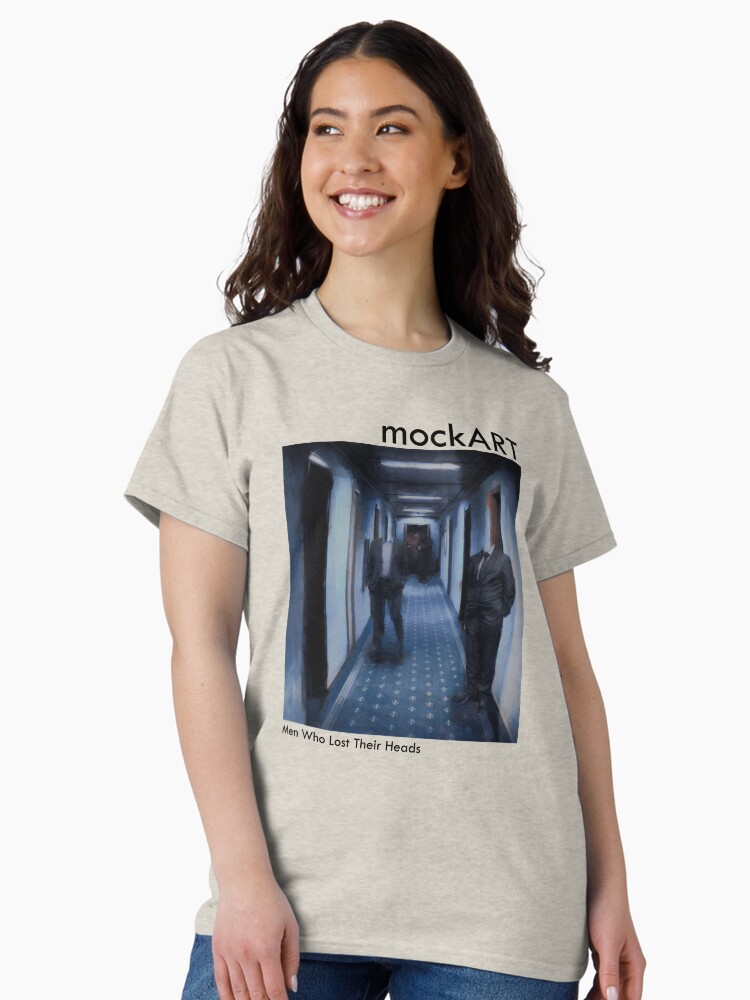 Thumbnail 2 of 7, Classic T-Shirt, mockART - Men Who Lost Their Heads designed and sold by mockART.